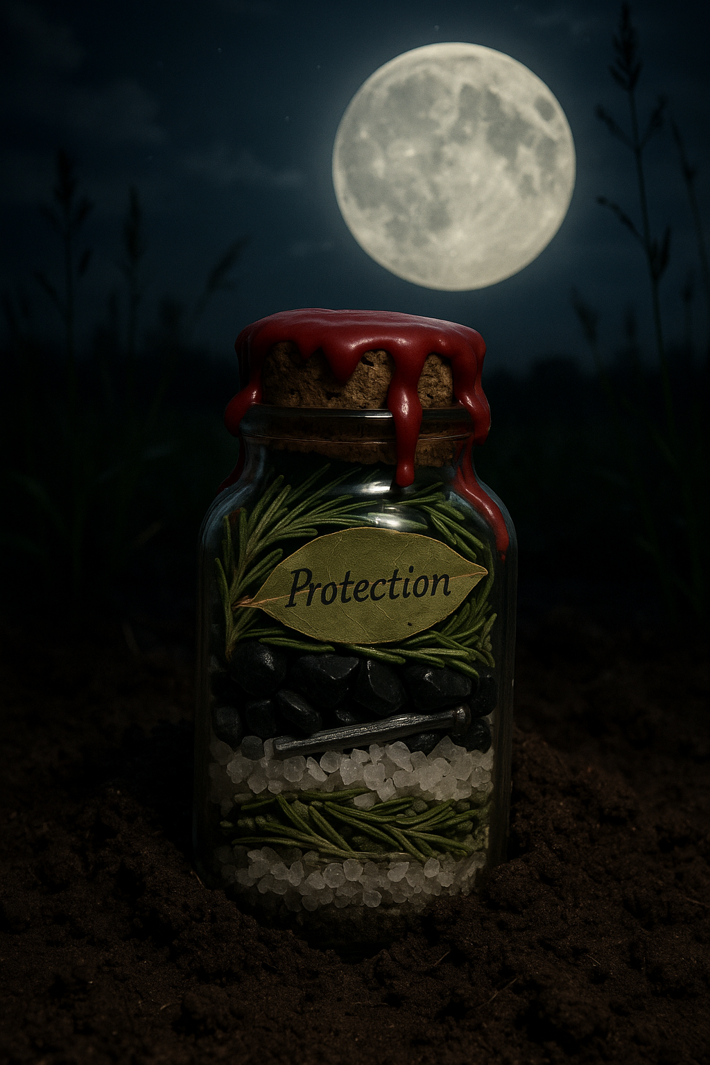 How to Make a Cottage Protection Jar