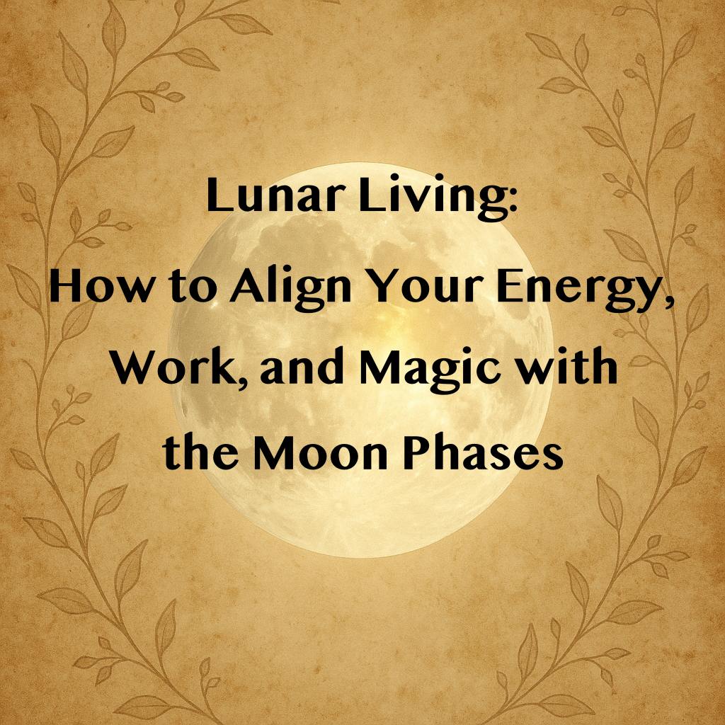 Lunar Living: How to Align Your Energy, Work, and Magic with the Moon Phases